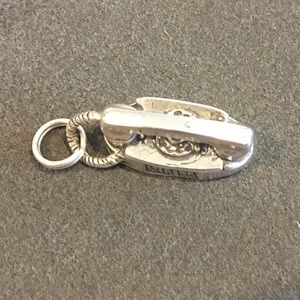 Sterling Telephone Charm